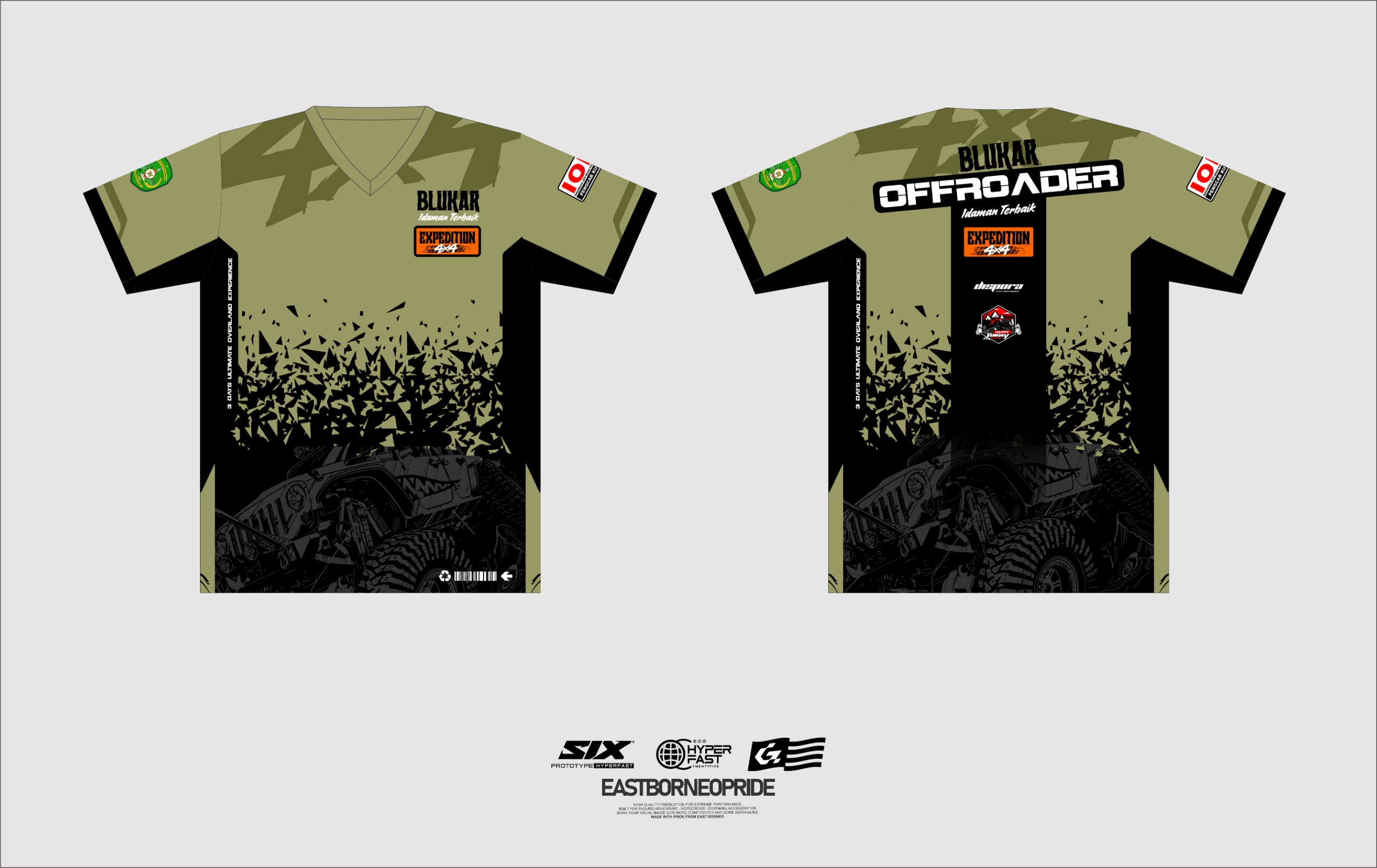 Jersey Day 1 - Blukar Expedition 4x4 2026