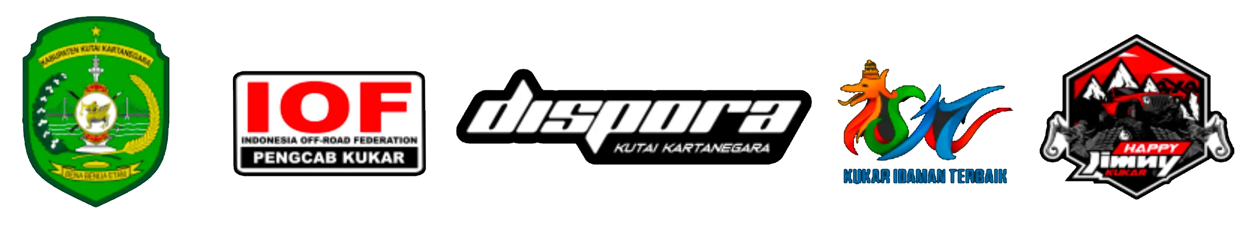 Supported by: Pemkab Kukar, IOF Pengcab Kukar, Dispora Kutai Kartanegara, Kukar Idaman Terbaik, Happy Jimmy Kukar